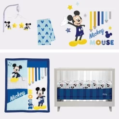 Lambs & Ivy Forever Mickey Mouse Fitted Crib Sheet -Lambs & Ivy GUEST aa7fda83 1034 477a ad96 d24b652add1d