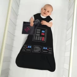 Lambs & Ivy Star Wars Darth Vader Wearable Blanket & Lovey Baby Gift Set - 2pc