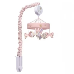 Lambs & Ivy Butterfly Dreams Pink/Purple Musical Baby Crib Mobile Soother Toy -Lambs & Ivy GUEST b62e491c 60db 49e7 9324 f22ba380c7be