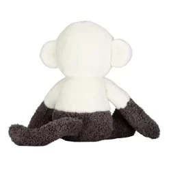 Lambs & Ivy Jungle Party White/Gray Plush Monkey Stuffed Animal Toy - Charlie -Lambs & Ivy GUEST c211cd56 47b4 48db 9020 08766dd15031