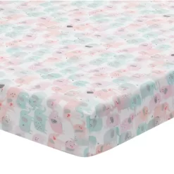 Lambs & Ivy Watercolor Pastel Pink/Mint Rainbow 5-Piece Baby Crib Bedding Set -Lambs & Ivy GUEST c31a9fd7 d217 498d 9cf9 dec678b28355