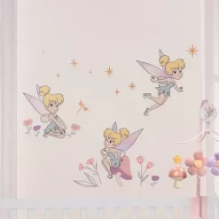 Lambs & Ivy Disney Baby Tinker Bell Garden/Floral Wall Decals/Stickers