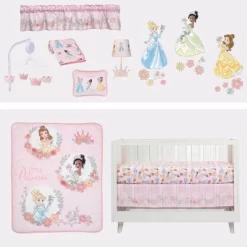 Lambs & Ivy Disney Baby Princesses Lamp With Shade & Bulb -Lambs & Ivy GUEST d5a40e8e 0b83 40d1 8846 79f92d37e578