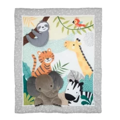 Lambs & Ivy Mighty Jungle Crib Bedding Set - 3pc 15 Lambs & Ivy Mighty Jungle Crib Bedding Set - 3pc -Lambs & Ivy GUEST d783d461 ad3d 4d48 9c3f 7af4fd85ad5e