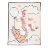 Lambs & Ivy WINNIE THE POOH Picture Perfect Baby Blanket - Beige, Animals