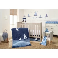 Lambs & Ivy Little Skipper Nautical Ocean Sailboat Soft Changing Pad Cover -Lambs & Ivy GUEST de8cf9be 3ddf 4862 a806 5e185c3090f6