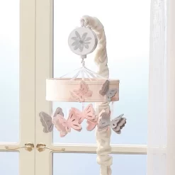 Lambs & Ivy Baby Blooms Pink Butterfly Musical Baby Crib Mobile Soother Toy 10 Lambs & Ivy Baby Blooms Pink Butterfly Musical Baby Crib Mobile Soother Toy -Lambs & Ivy GUEST df60ad26 2480 454a ad7e e5bc7918ace3