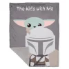 Lambs & Ivy Star Wars The Kids With Me Grogu/The Child/Baby Yoda Baby Blanket