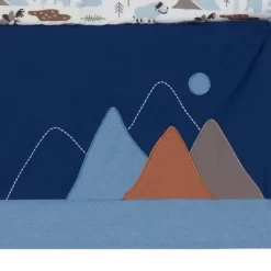 Lambs & Ivy Big Sky Blue/Brown Woodland Animals 4-Piece Baby Crib Bedding Set -Lambs & Ivy GUEST e8f22703 1311 4ee1 aa55 382c2301f879