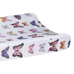 Lambs & Ivy Butterfly Dreams Soft/Cozy Fleece Changing Pad Cover - White 8 Lambs & Ivy Butterfly Dreams Soft/Cozy Fleece Changing Pad Cover - White -Lambs & Ivy GUEST eff48c7e 8fb6 4cb8 9034 e991cdad0456