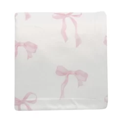 Lambs & Ivy Coquette Floral Pink Bows Aesthetic Warm Fleece Baby Blanket -Lambs & Ivy GUEST f195868a e6dc 43d2 87cb 5e6e7c64e2cc