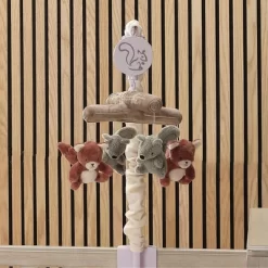 Lambs & Ivy Treetop Fox & Squirrel Woodland Musical Baby Crib Mobile Soother Toy -Lambs & Ivy GUEST ffb80218 1a08 410f a0ac 013614edb7a9
